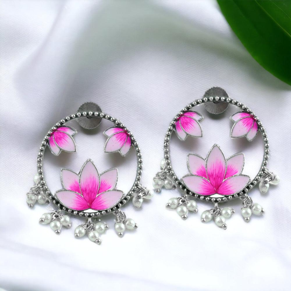 Enamel Earrings