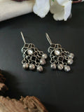 Elegant Oxidised Ghungroo Earrings| Sarichka