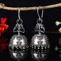 Oxidised Jhumka