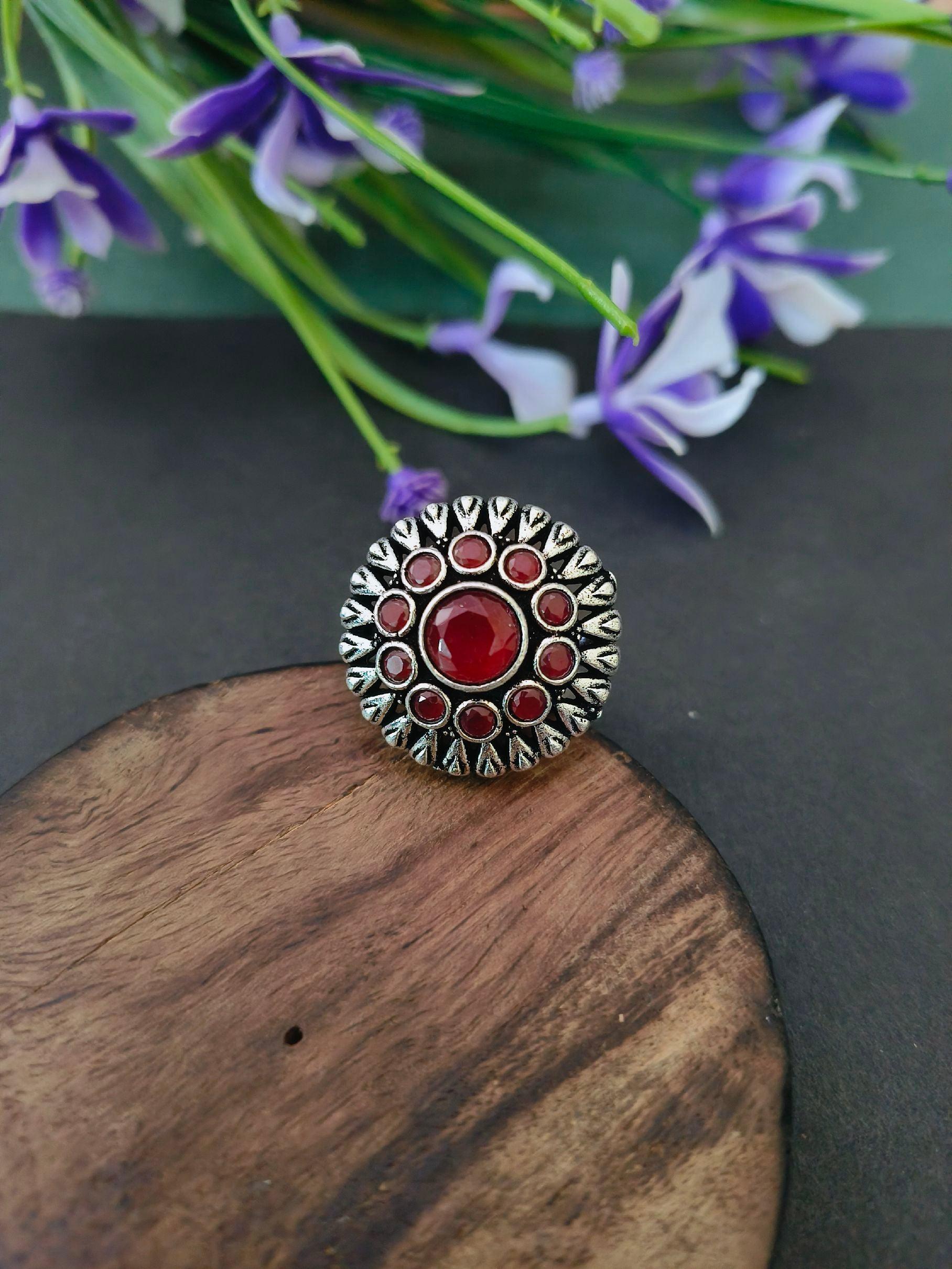 German Silver Ring 