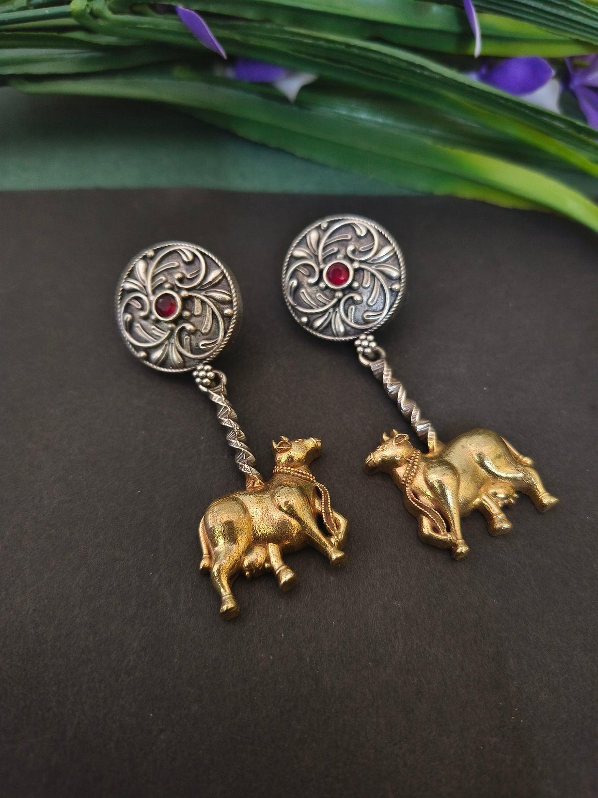 Oxidised Earrings