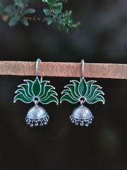 oxidized Jhumka Earrings