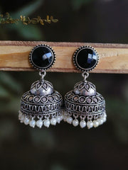 Oxidised Jhumka.