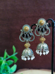 Oxidised Jhumka