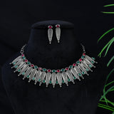 Oxidized Necklace Set