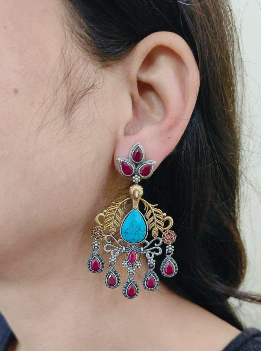 Dual Tone earrings