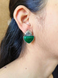 Monalisa Daily Wear German Silver Stud Earrings for Effortless Style | Sarichka
