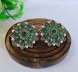 Oxidised Stud Earrings