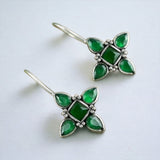 Daily Wear Oxidised Hook Earrings | Sarichka