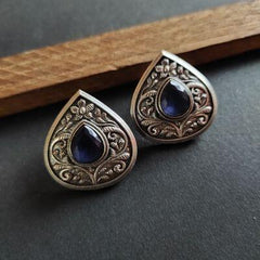 oxidized earrings