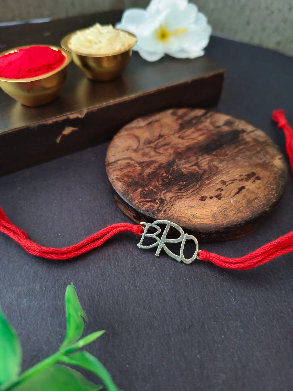 Silver Shine Bro Rakhi| AMOLA