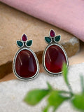 Shop Monalisa Oval Casual Stud Earrings Online | Sarichka