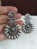 Elegant 925 Silver Plated Dangler Earrings | Sarichka