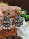 Antique Dual Tone Nandi Charm Dangler | Sarichka Fashion