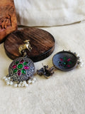Antique Dual Tone Nandi Charm Dangler | Sarichka Fashion