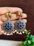 Antique Dual Tone Nandi Charm Dangler | Sarichka Fashion