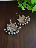 Boho Oxidised Hook Earrings | Sarichka Fashion
