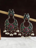 Oxidised Dangler Earrings | Sarichka