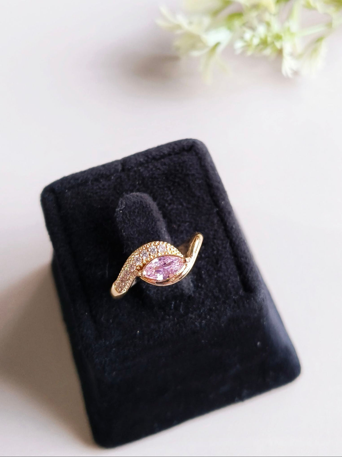 Luxury Finish AD Adjustable Ring | Sarichka