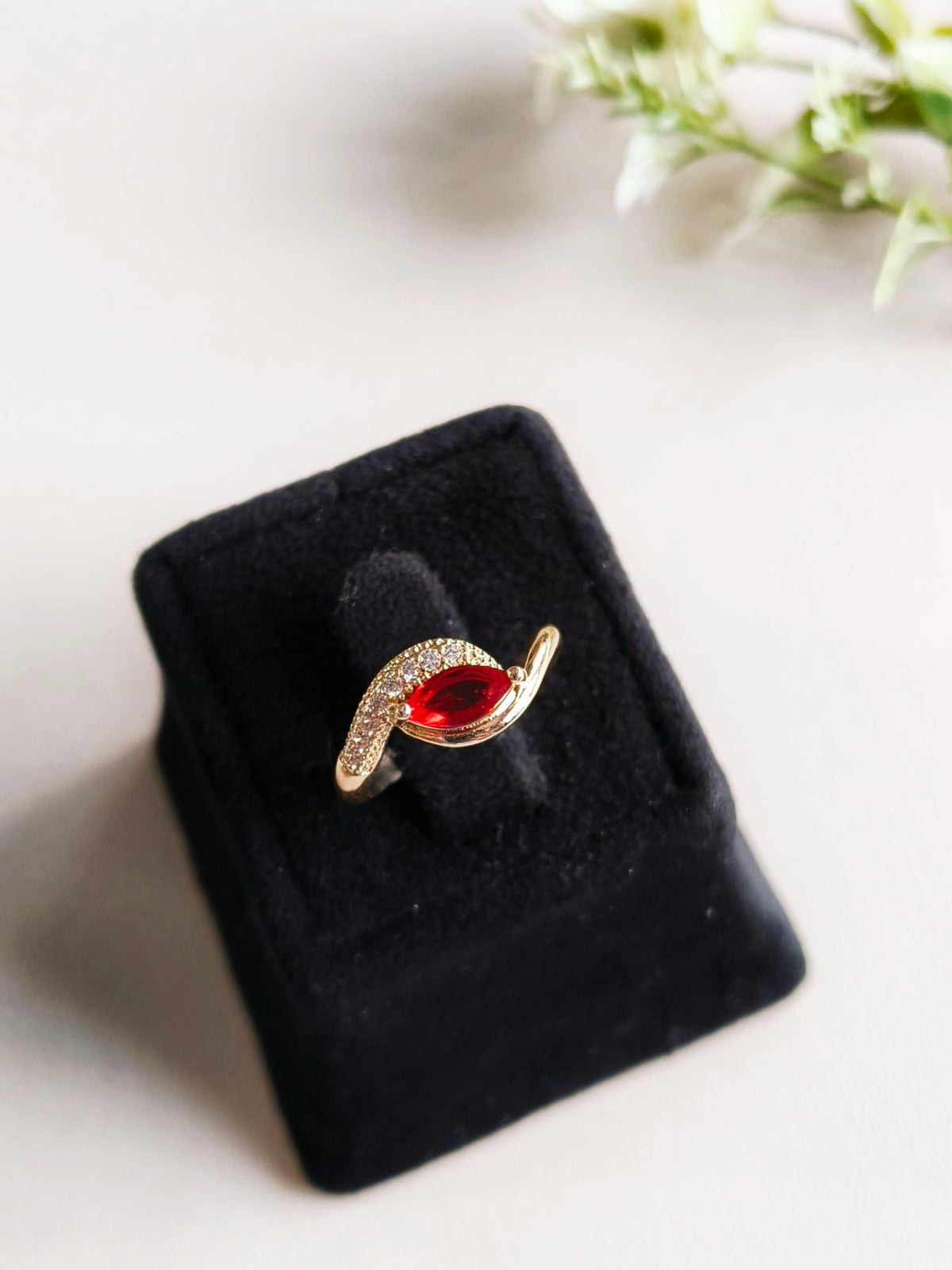 Luxury Finish AD Adjustable Ring | Sarichka