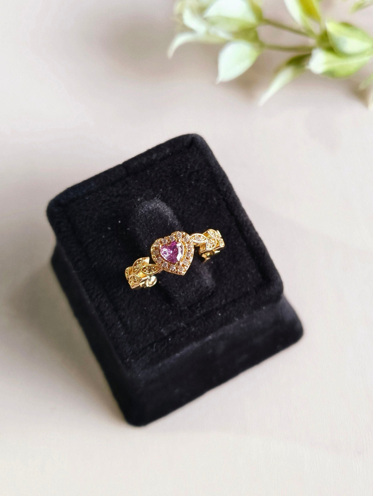 Luxury Finish AD Adjustable Ring | Sarichka