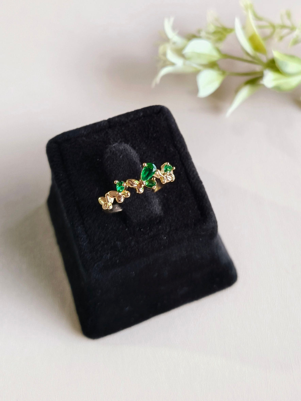 Luxury Finish AD Adjustable Ring | Sarichka