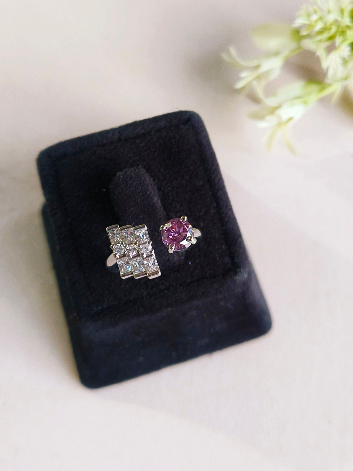 Luxury Finish AD Adjustable Ring | Sarichka