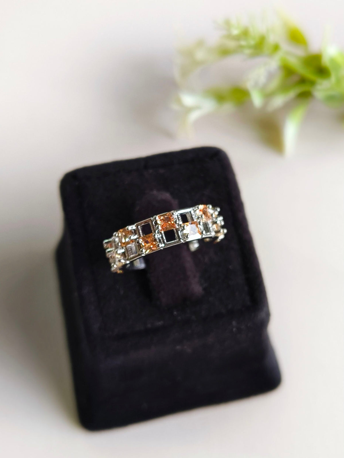 Luxury Finish AD Adjustable Ring | Sarichka