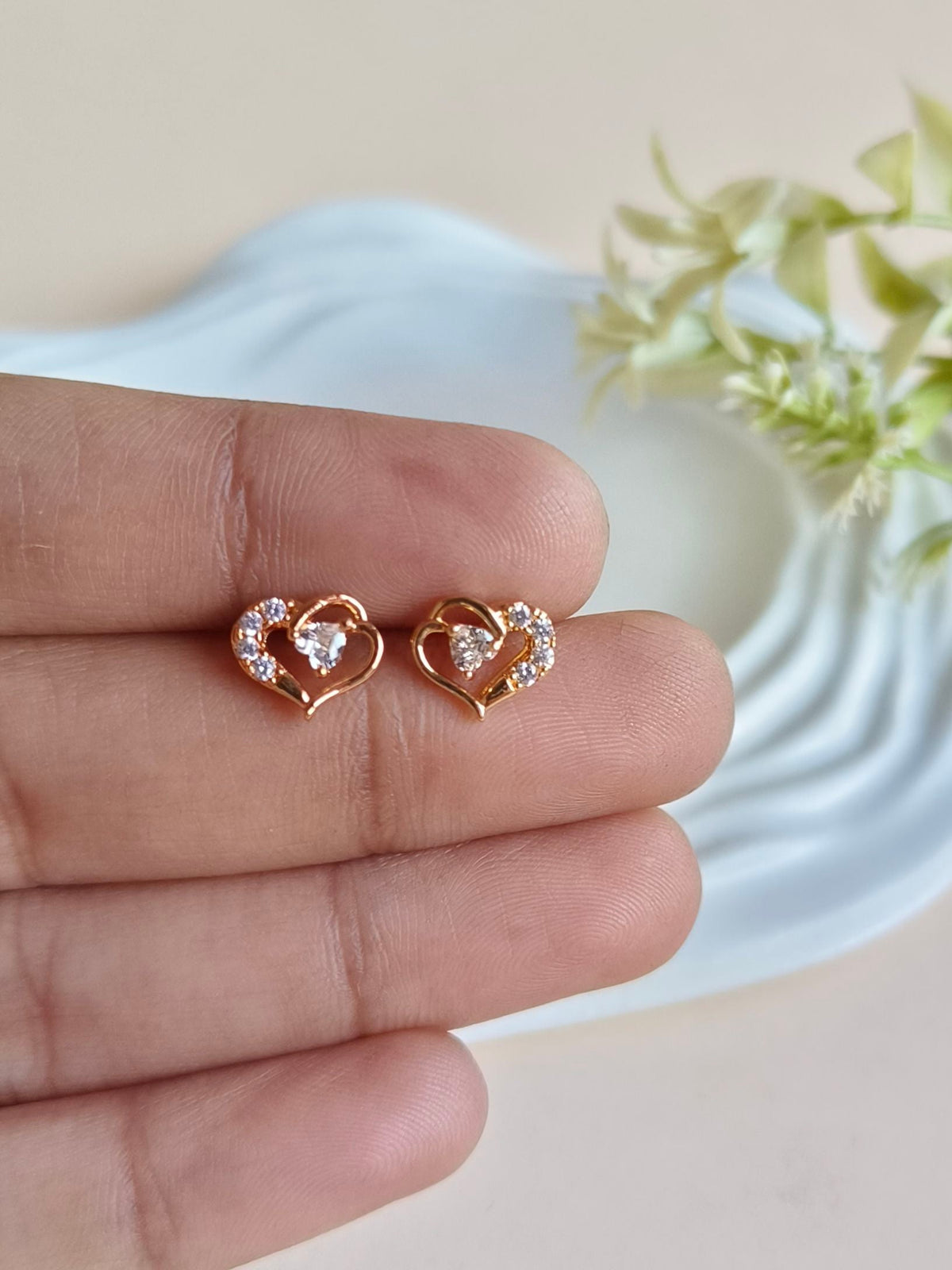 Elegant Daily Wear Stud Earrings | Sarichka