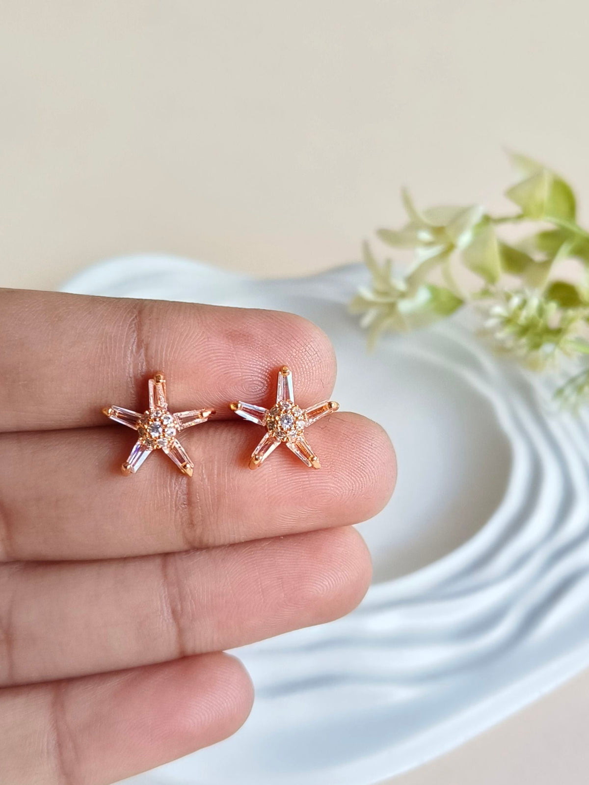Elegant Daily Wear Stud Earrings | Sarichka