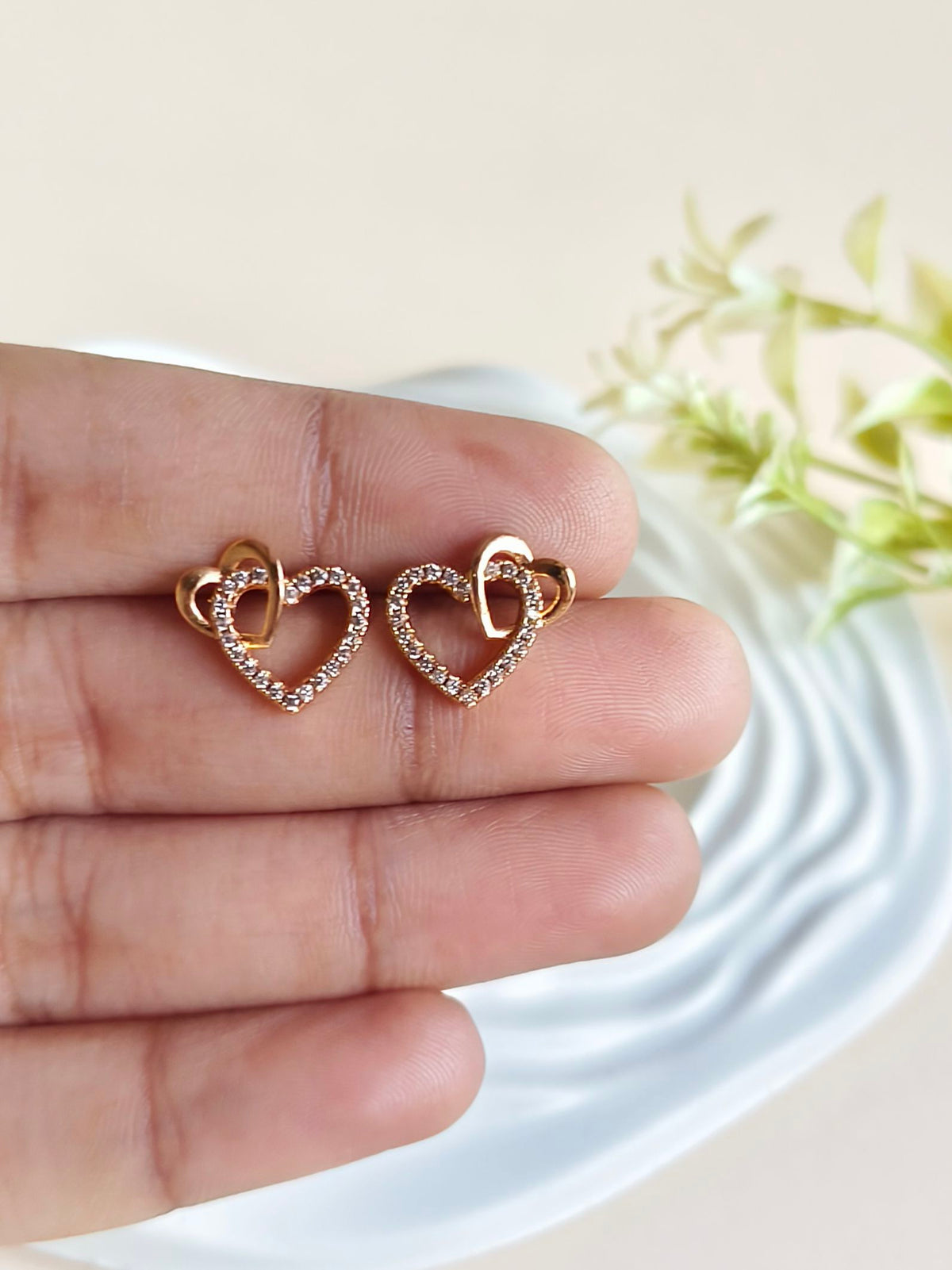 Elegant Daily Wear Stud Earrings | Sarichka