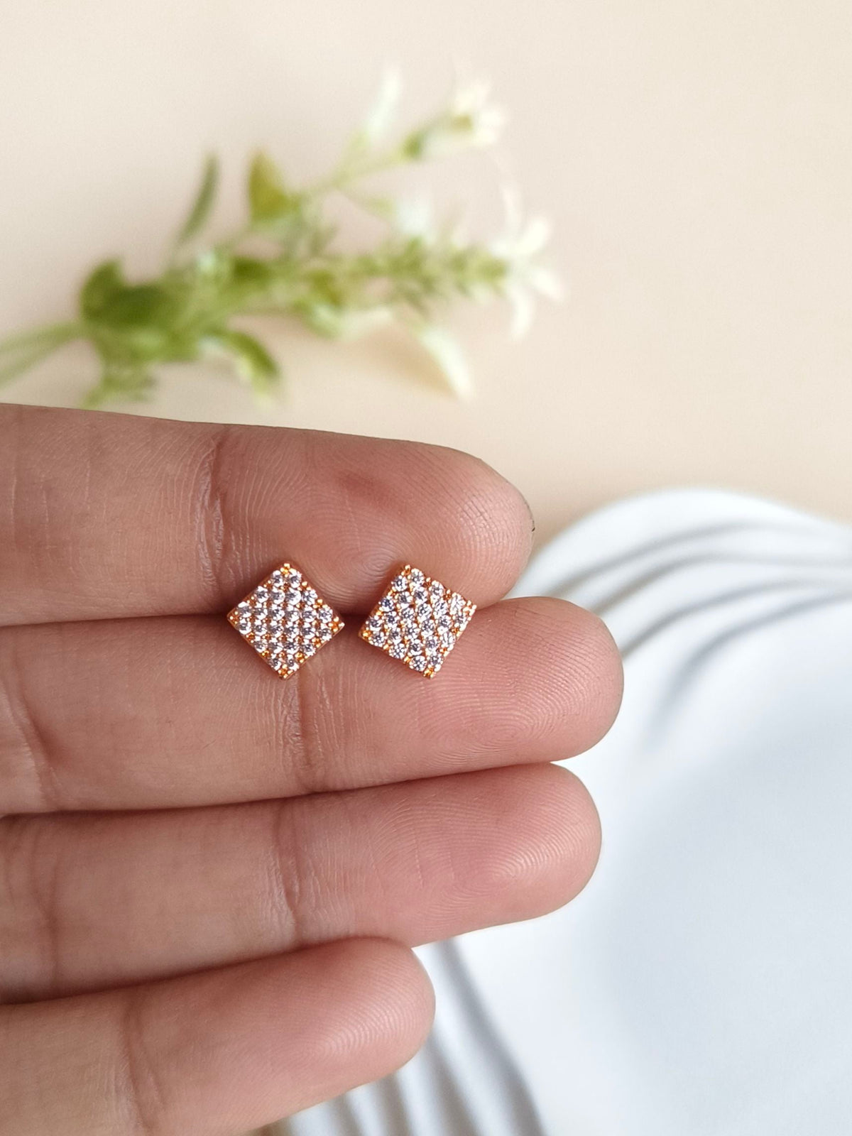 Elegant Daily Wear Stud Earrings | Sarichka