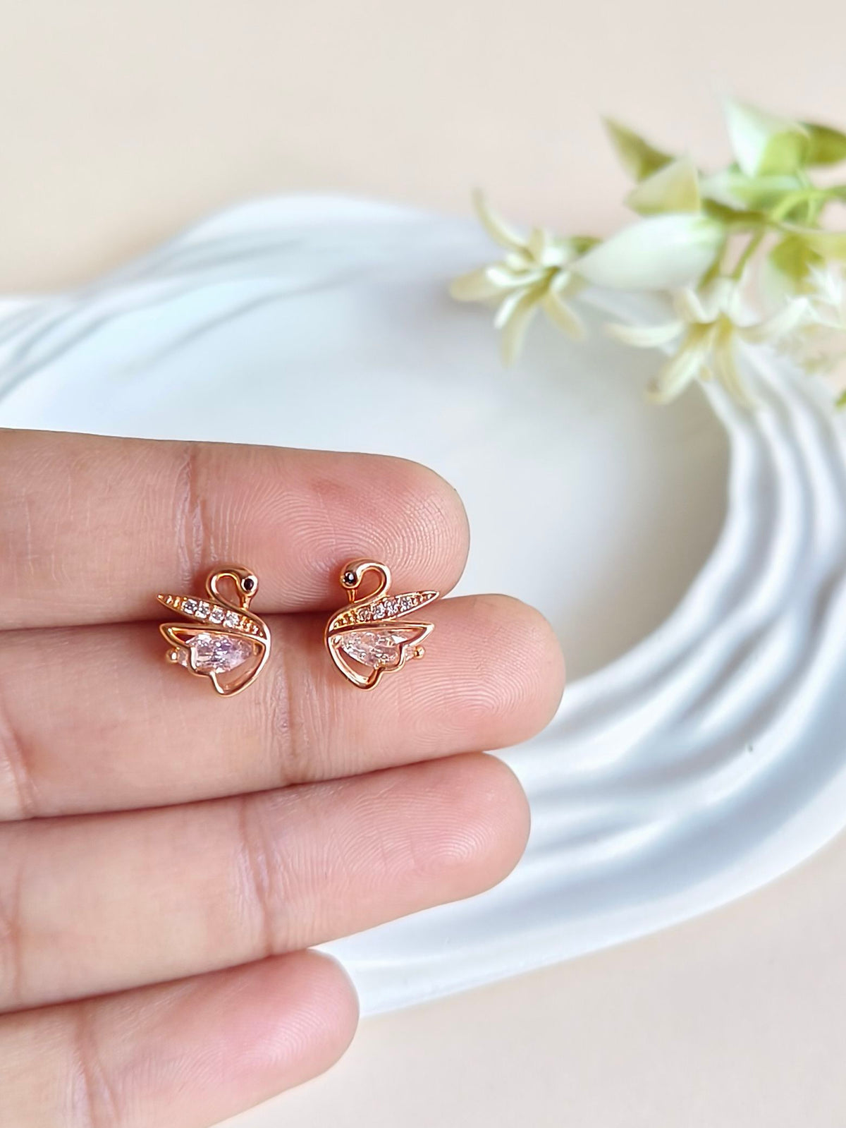 Elegant Daily Wear Stud Earrings | AMOLA