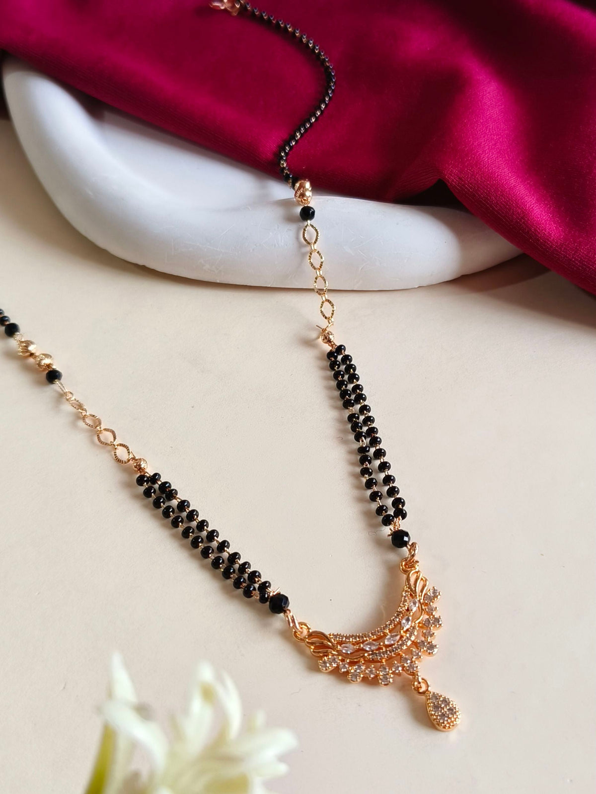 Premium AD Glam Mangalsutra | AMOLA