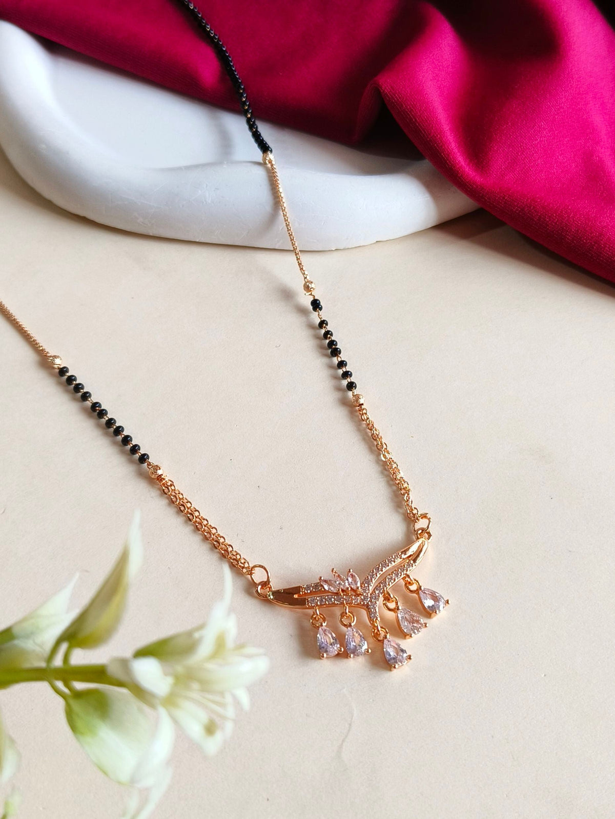 Premium AD Glam Mangalsutra | AMOLA
