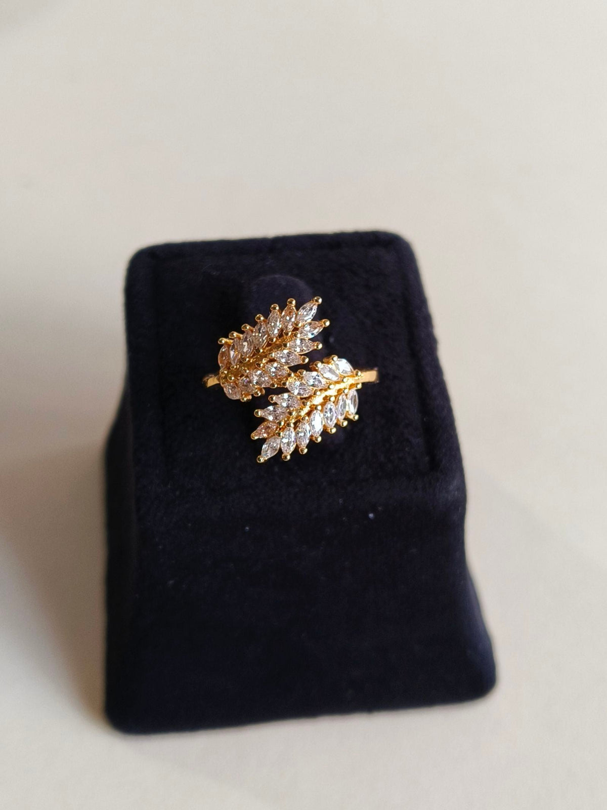 Timeless American Diamond Adjustable Ring | Sarichka