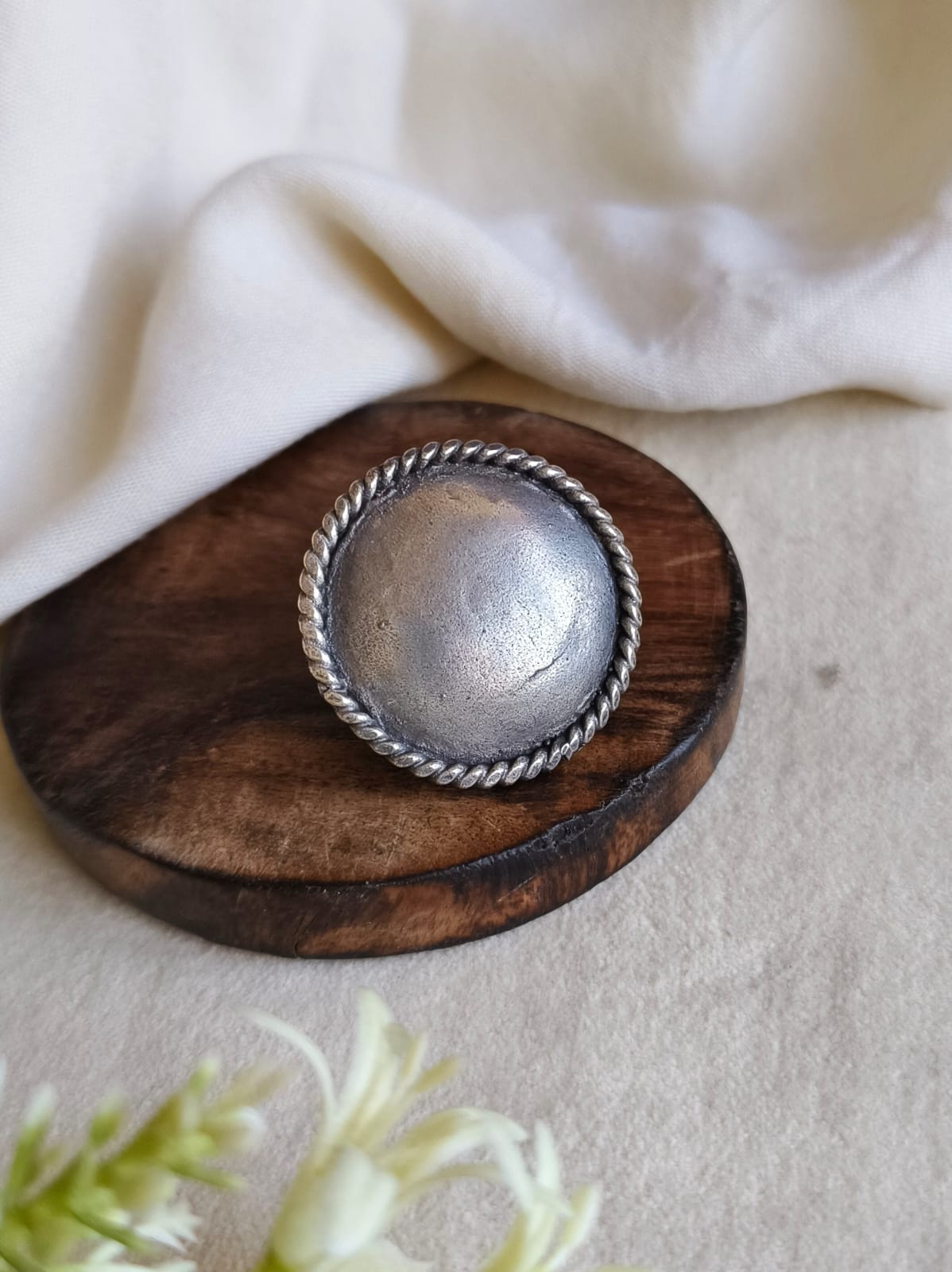 ✨ Antique Coin Studs & Ring Combo Set | Sarichka Fashion