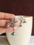Trendy Half Moon Design Jhumki Earring