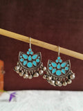 Traditional Enamel Chandbali Earrings | AMOLA