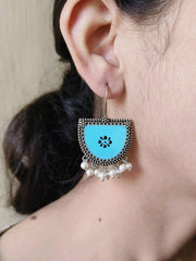 Meenakari Oxidised Earrings | Sarichka