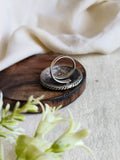 Silver-Look Adjustable Finger Ring with Chic Design | Sarichka