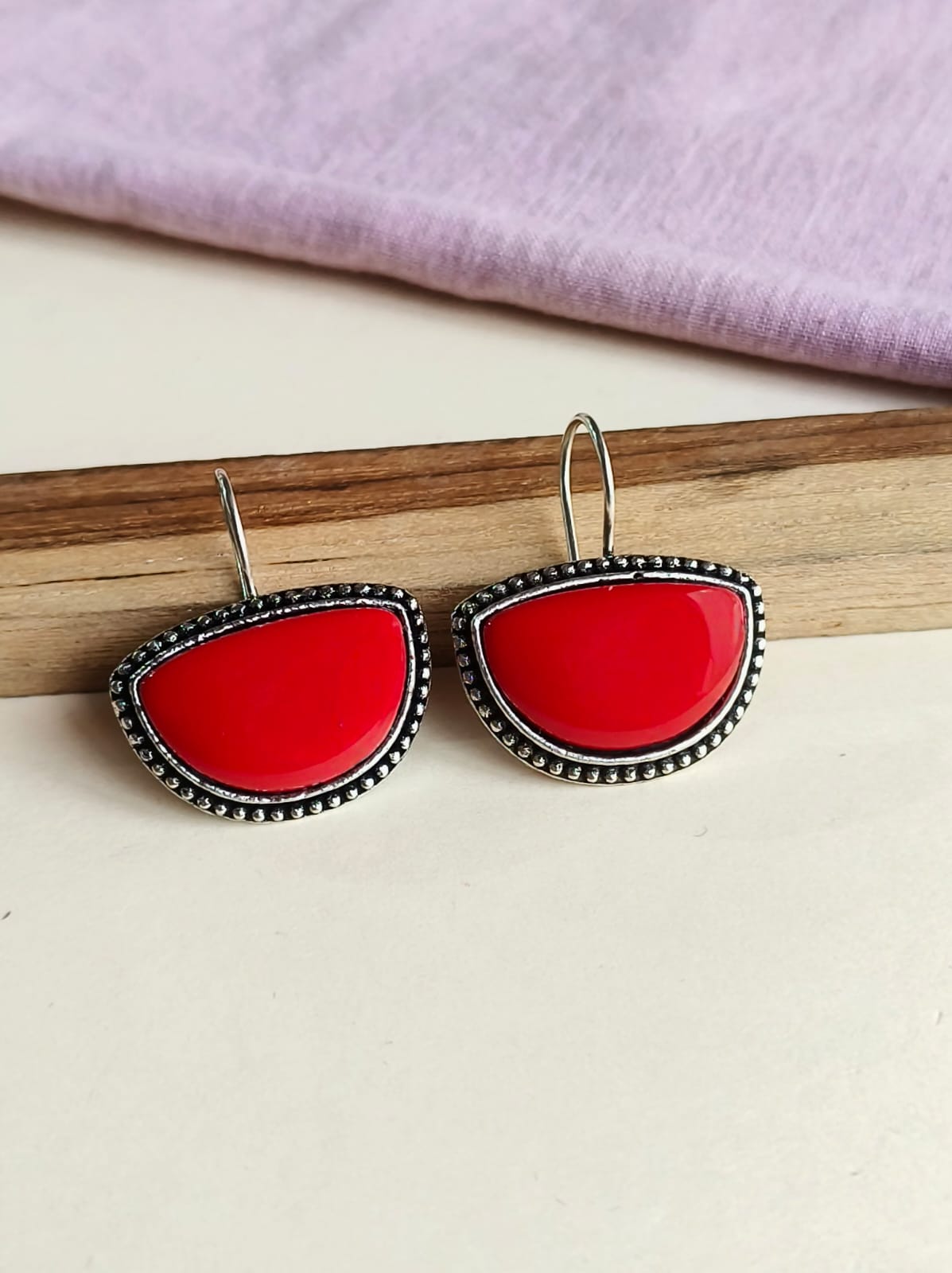 Stone Monalisa Earrings | AMOLA