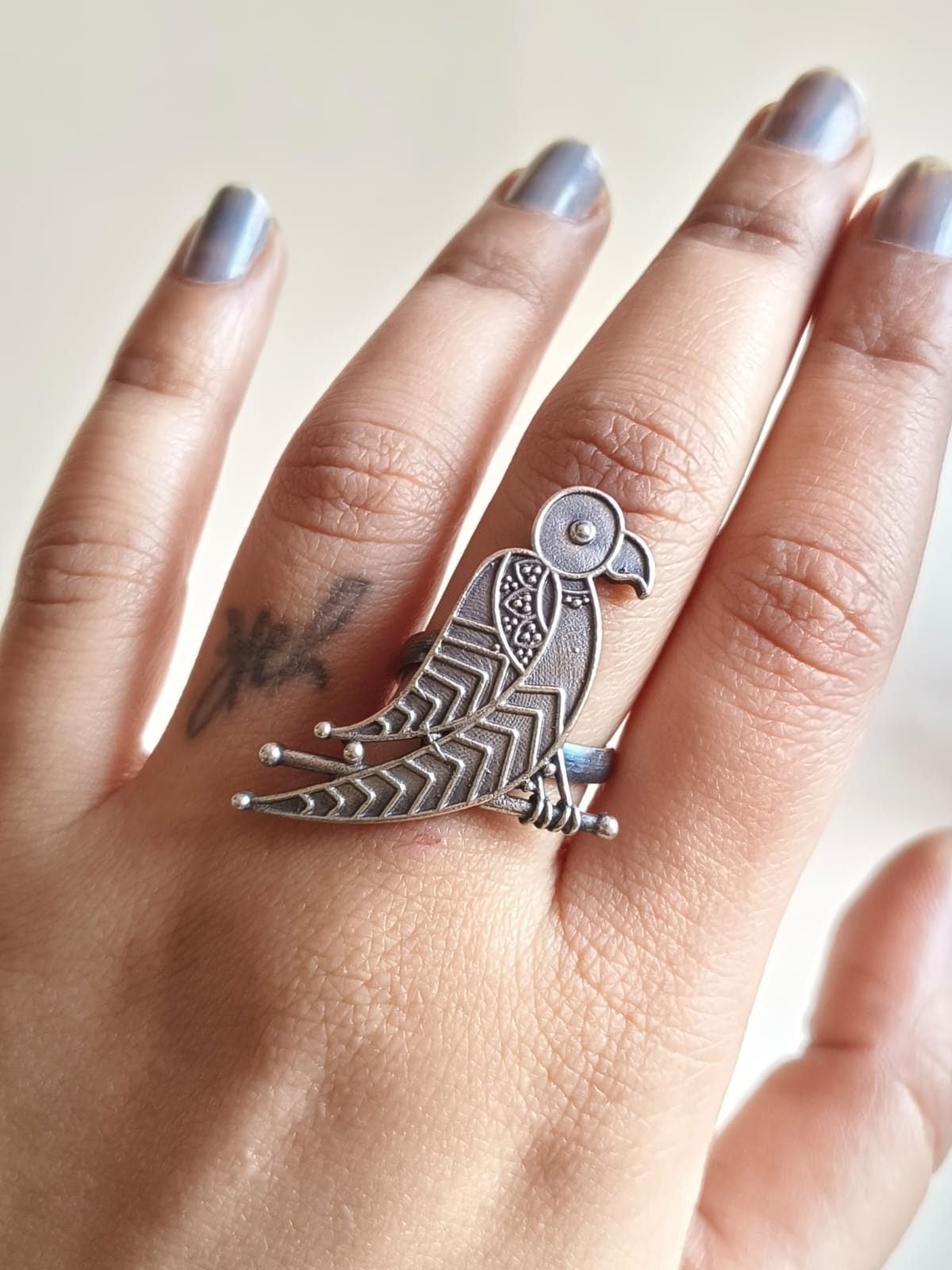 Adjustable Trendy Finger Ring | AMOLA
