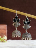 Monalisa Stone Oxidised Jhumki | AMOLA