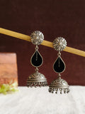 Teardrop Meenakari Jhumka | Sarichka