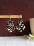 Elegant Oxidised Ghungroo Earrings| AMOLA