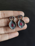 Antique Oxidised Silver Statement Necklace | AMOLA