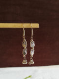 German Silver Owl Hook Earrings | AMOLA