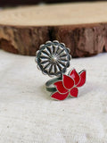 Brass Oxidized Finger Ring | Sarichka - Sarichka FashionSarichka Fashion