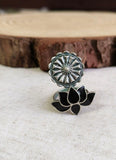 Brass Oxidized Finger Ring | Sarichka - Sarichka FashionSarichka Fashion